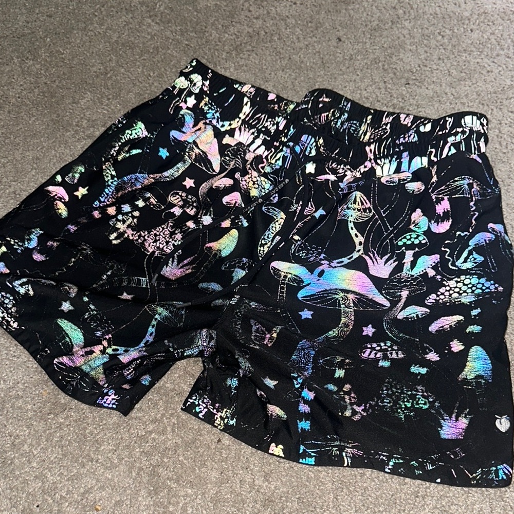 Deadstocked FlexLiving Psychedelic Athletic Leg Day Work out short